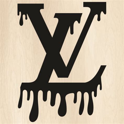 dripping lv logo|lv dripping logo png.